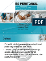Abses Peritonsil Ppt