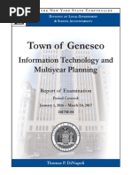 Town of Geneseo audit