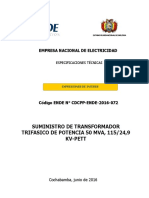 Transformador Trifasico de Potencia