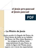 Del Jesús Pre Pascual Al Jesús Pascual