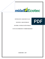 Comparacion de Legislaciones de Contratcion Publica