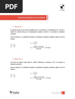 Ejercicios Resueltos Leyes de Gases | PDF | Gases | Presión