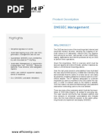 Efficientip DNSSEC Management Ds