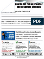 Ultimate Practice Session Blueprint PDF