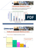 Tarifas de Generacion Electrica - Osinergmin