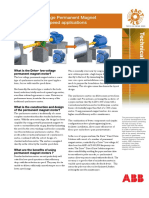 LV Permanent Magnet Motors Fact File