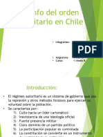 Triunfo Del Orden Autoritario en Chile