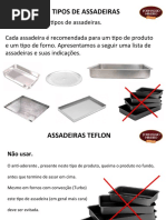 Assadeiras - Modelos e Características