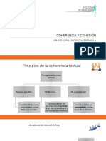 TALLER Coherencia Cohesión Conectores