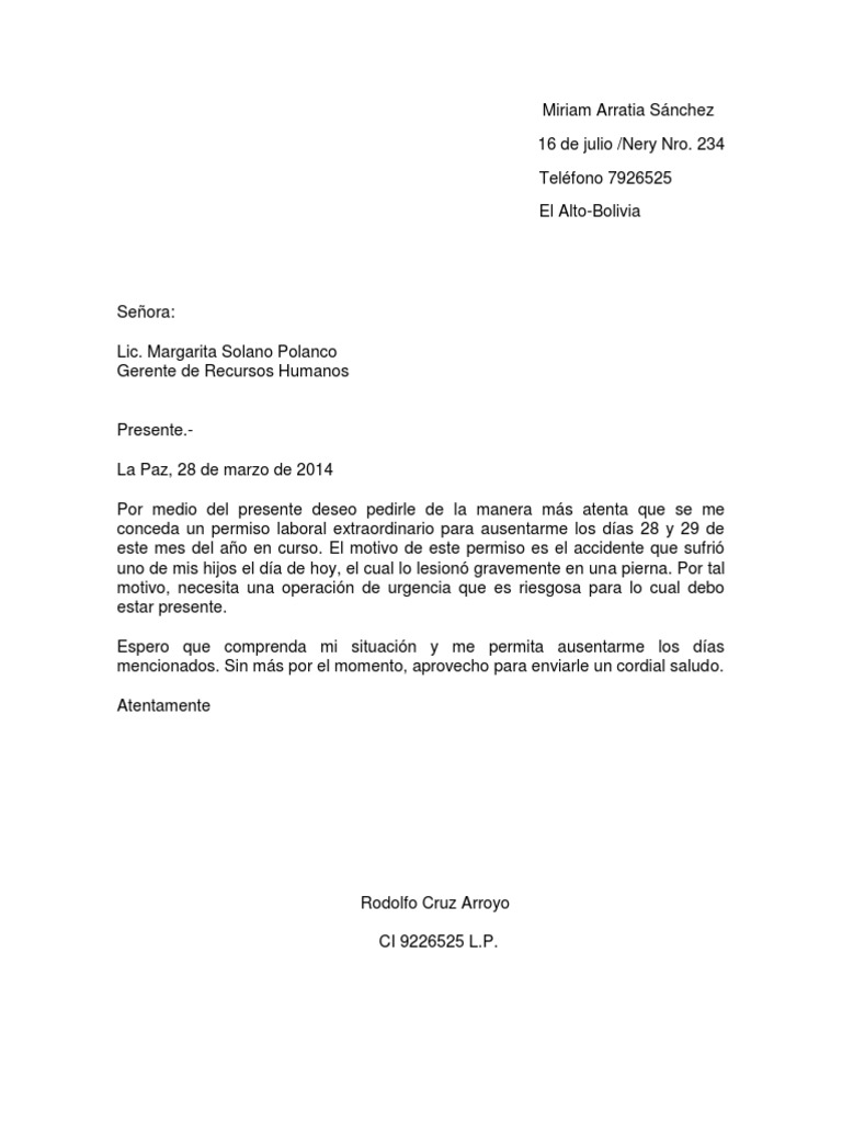 Cartas de Todo  Recursos humanos  Bolivia