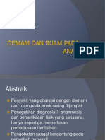 Demam Dan Ruam Pada Anak