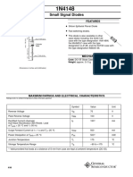 Small Signal Diodes: Features