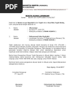 BERITA ACARA LAPANGAN
