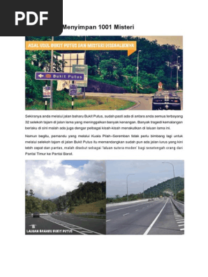 Bukit Putus Menyimpan 1001 Misteri Pdf