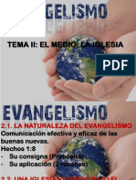 Tema II La Iglesia El Medio Evangelismo