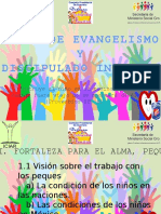 Taller de Evangelismo y Discipulado Infantil