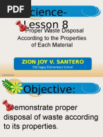 Science: Quarter 1 - Module 3B: Proper Waste Disposal According To The ...