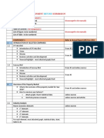 Assignment Checklist