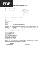 Contoh Surat Rekomendasi Dari Pengawas