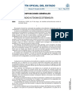 Decreto Ley 1-2016 Medidas Contra Excluión Social Extremadura