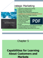 Strategic Marketing: 5. Capabilities For Learning About Customers and Markets