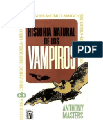 Anthony Masters - Historia Natural de Los Vampiros PDF