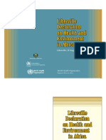 Libreville Declaration