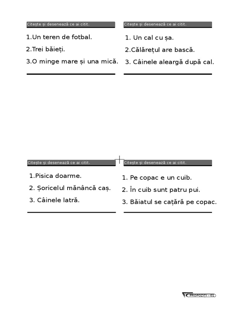 Propozitii 1 3 Deseneaza  PDF