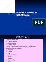 Campuran Sederhana Kimia Fisika