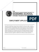 Goddard Employment Application