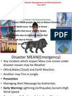 Disaster Management Govt PPT by JMV LPS LTD