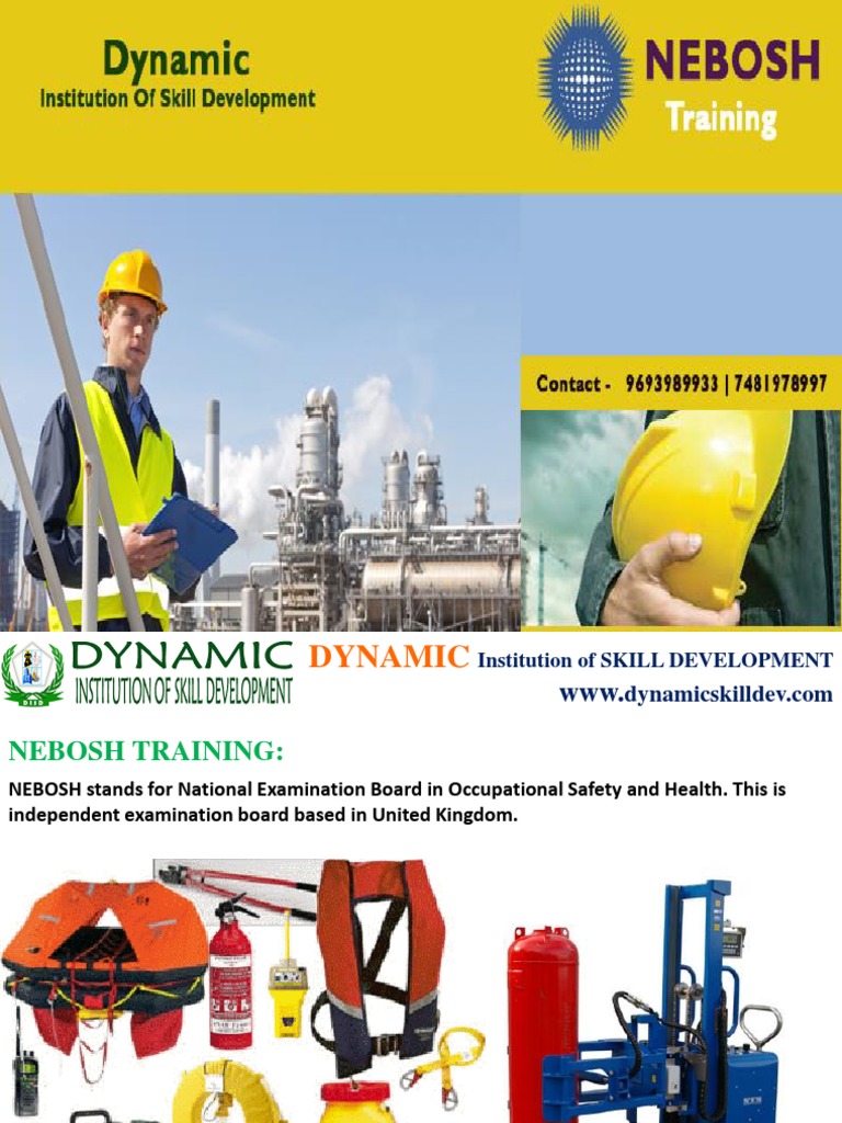 NEBOSH Training in Patna NEBOSH Course in patna Bihar DISD