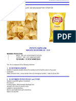 Info-100 A - POTATO CHIPS LINE Da 100 - 120 KGH Di Chips PDF