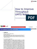 Improve Throughput Nokia PDF