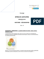 Corrige Bac-S Histoire-Geographie 2013-2 PDF