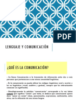 Comunicacion y Lenguaje