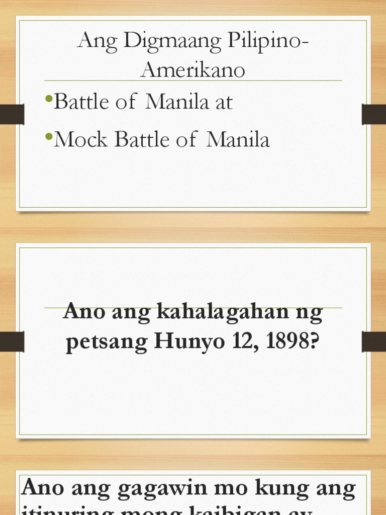 Mock Battle | PDF