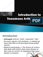Venomous Arthropods