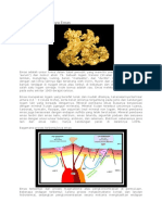 Proses Terbentuknya Emas
