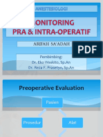 Monitoring Pra & Intra-Operatif (Fix)