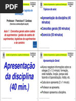 Aula 1 Gestão de Suprimentos 2017 - Conceitos v2