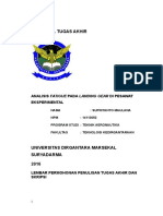 Analisis Gatigue Pada Landing Gear Di Pesawat Eksperimental