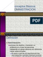 1 Conceptos Básicos Administración