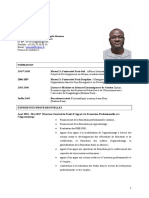 CV Ibrahim P A Ouedraogo