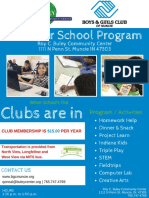 K-5 After School Program: Clubs Are in
