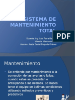 Sistema de Mantenimiento Total