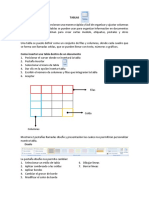 Apunte Tablas