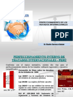 Perfeccionamiento de Tratados Internacionales en El Perú