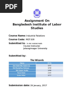 Bangladesh Institute of Labor Studies - BILS