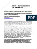 Jocelem Mastrodi Salgado - Como Retardar o Envelhecimento Através Da Alimentação - Prevenção